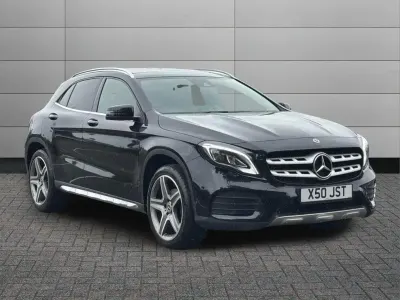Used Mercedes GLA200 AMG line 154 HP (113 kW) 2020 Cosmos black SUV
