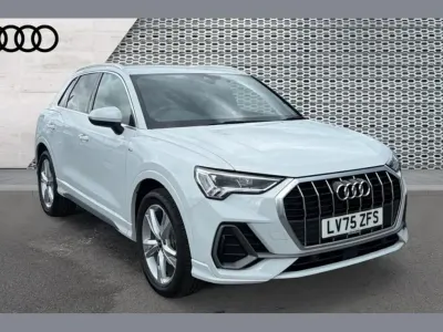 Used Audi Q3 S-Line 150 HP (110 kW) 2025 White SUV