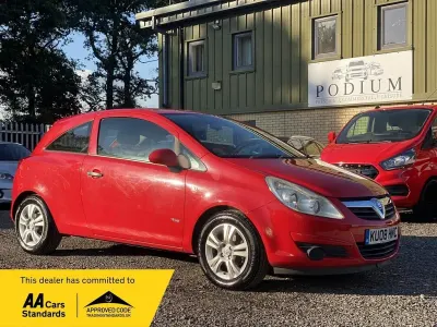 Used Vauxhall Corsa 2008 Red Hatchback