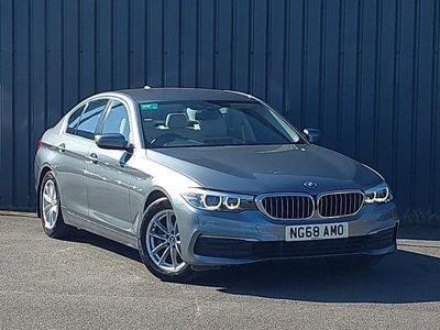 Begagnad BMW 520 Sport Line 190 HK (139 kW) 2018 Blå Sedan