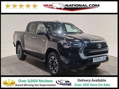 Black Used 2021 Toyota HiLux Pickup | £21,990 (Good price)