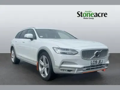 Used Volvo V90 CC Ocean Race 188 HP (138 kW) 2019 White Estate