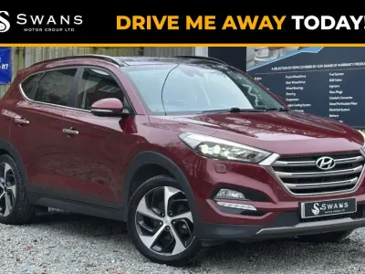Used Hyundai Tucson Premium SE 185 HP (136 kW) 2016 Red SUV