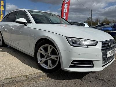 Used Audi A4 Sport 190 HP (139 kW) 2018 White Estate