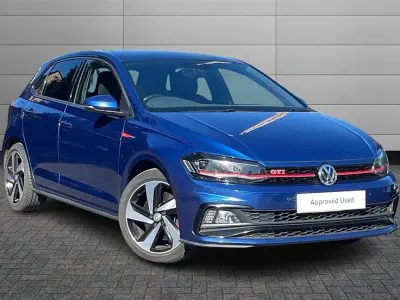 Begagnad VW Polo GTI 207 HK (152 kW) 2020 Blå Halvkombi