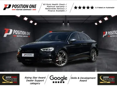 Used Audi S3 Comfort 306 HP (225 kW) 2017 Black Sedan