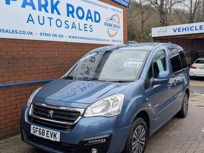 Used Peugeot Partner Tepee Allure 2018 Blue MPV