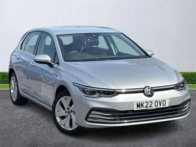 Used VW Golf VIII Style 150 HP (110 kW) 2022 Silver Hatchback