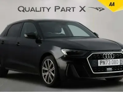 Begagnad Audi A1 Sportback S-Line 110 HK (80 kW) 2023 Svart Halvkombi
