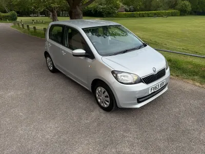 Used Skoda Citigo SE 60 HP (44 kW) 2013 Silver Hatchback