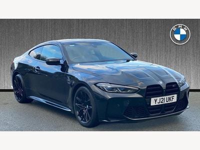 Black Used 2021 BMW M4 Competition Edition Coupe | £42,499 (Fair price)