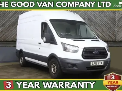 Begagnad Ford Transit 130 HK (95 kW) 2018 Vit