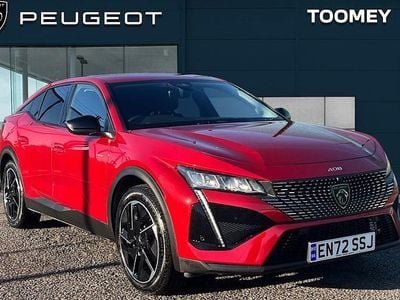 Red Used 2023 Peugeot 408 Allure Premium Sedan | £17,695 (Fair price)