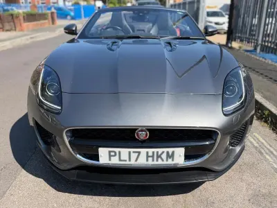 Used Jaguar F-Type S 300 HP (220 kW) 2017 Grey Cabriolet