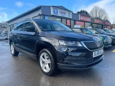 Używany Skoda Karoq SE 116 KM (85 kW) 2018 Czarny SUV
