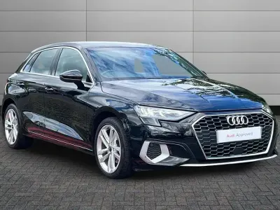 Used Audi A3 Sport 150 HP (110 kW) 2022 Brilliant black Sedan