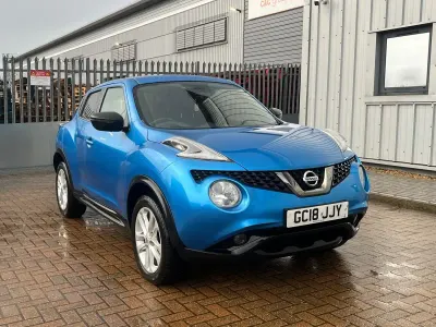 Used Nissan Juke S 115 HP (84 kW) 2018 Blue SUV