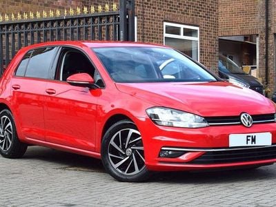 Used VW Golf VII Match 150 HP (110 kW) 2019 Red Hatchback