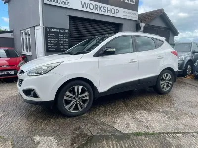 Used Hyundai ix35 GO! 115 HP (84 kW) 2014 White SUV