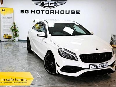 Used Mercedes A180 AMG line 2018 White Hatchback