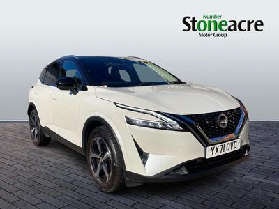 White Used 2021 Nissan Qashqai S SUV | £18,750 (Fair price)