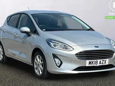 Used Ford Fiesta Zetec 101 HP (74 kW) 2018 Silver Hatchback