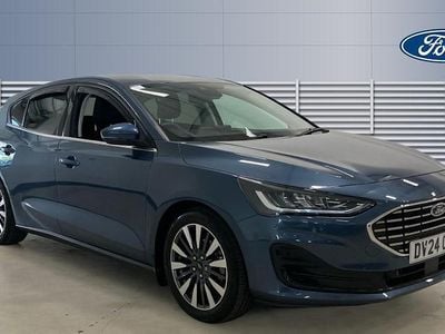 Used Ford Focus Titanium X 125 HP (91 kW) 2024 Blue Hatchback