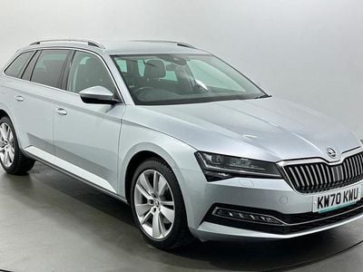 Used Skoda Superb SE L 150 HP (110 kW) 2021 Silver Estate