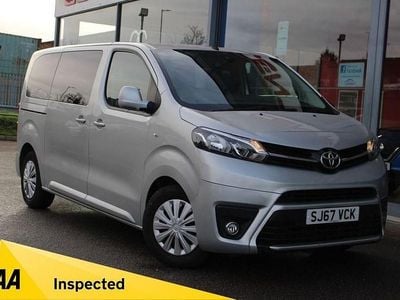 Silver Used 2017 Toyota Proace Verso City MPV | £15,495 (Fair price)