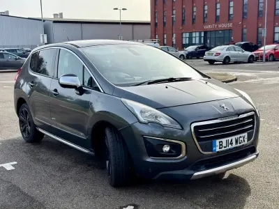 Begagnad Peugeot 3008 Allure 2014 Grå Kombi