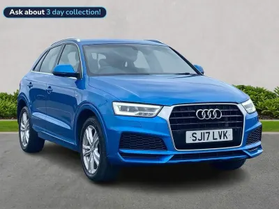 Używany Audi Q3 S-Line 2017 Niebieski SUV