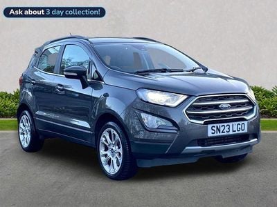 Grey Used 2023 Ford Ecosport Titanium SUV | £12,999 (Fair price)