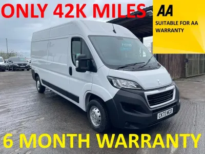 Used Peugeot Boxer Premium 140 HP (102 kW) 2023 White Van