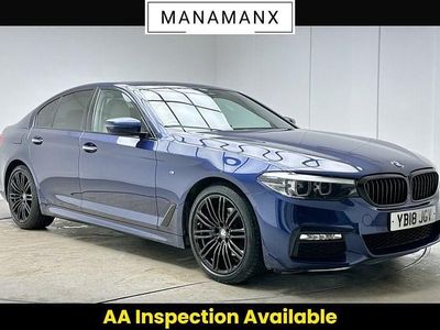 Used BMW 520 M Sport 2018 Blue Sedan