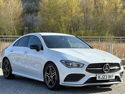 Used Mercedes CLA180 AMG Line Premium 2023 White Sedan