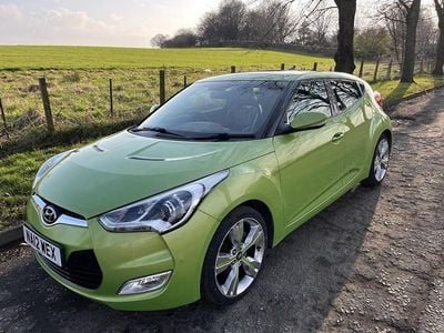 Used Hyundai Veloster Sport 2012 Green Hatchback