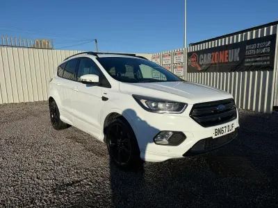 Used Ford Kuga ST-Line X 150 HP (110 kW) 2017 White SUV