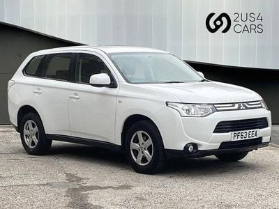 Used Mitsubishi Outlander 150 HP (110 kW) 2014 White SUV
