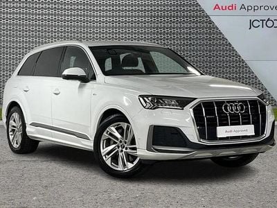 Used Audi Q7 S-Line 228 HP (167 kW) 2022 White SUV