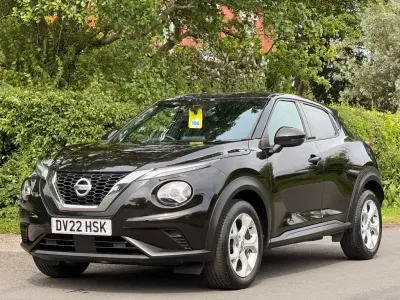 Used Nissan Juke N-Connecta 114 HP (83 kW) 2022 Black SUV