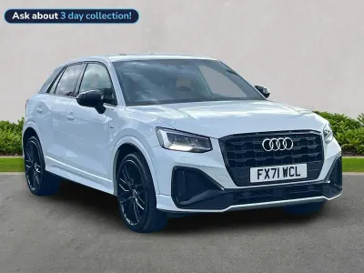 Used Audi Q2 Black Edition 150 HP (110 kW) 2021 White SUV