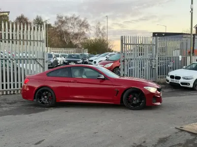 Begagnad BMW 420 M Sport 2015 Röd Sportkupé