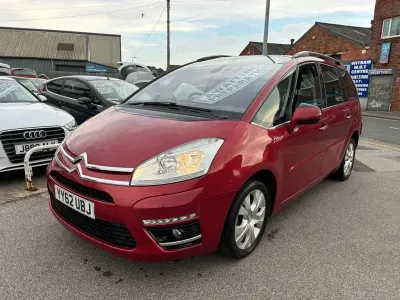 Used Citroën Grand C4 Picasso Platinum 110 HP (80 kW) 2013 Red MPV