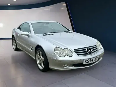 Used Mercedes SL500 2005 Silver Cabriolet