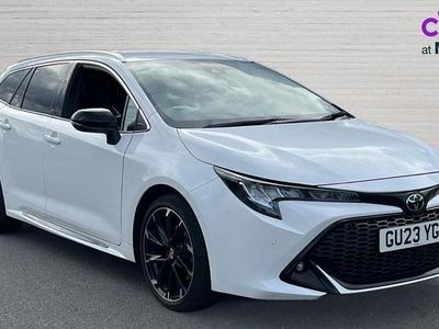 White Used 2023 Toyota Corolla Sport Estate | £23,082 (Fair price)