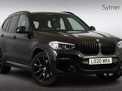 Used BMW X3 M Sport 187 HP (137 kW) 2020 Black SUV
