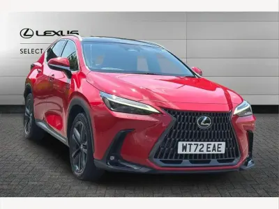 Used Lexus NX350h 245 HP (180 kW) 2022 Red SUV