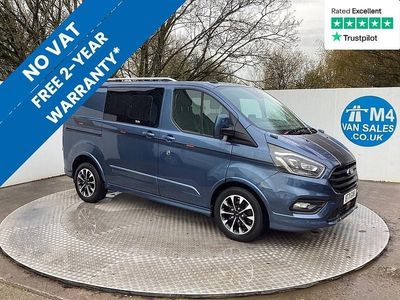 Blue Used 2021 Ford Transit Custom Sport Van | £23,995 (A bit pricey)