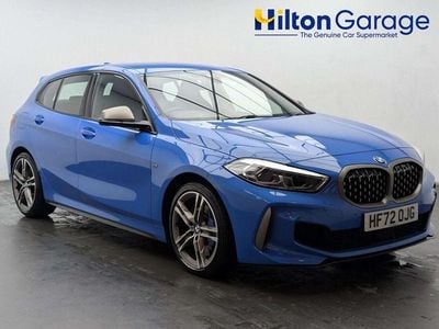 Used BMW M135 Sport Line 306 HP (225 kW) 2022 Blue Hatchback