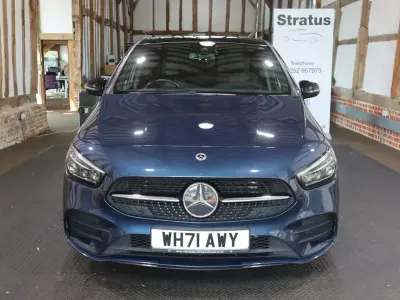 Used Mercedes B220 AMG line 2021 Blue Hatchback